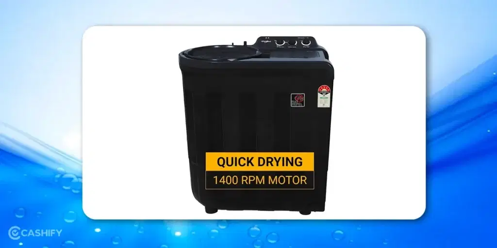 Whirlpool 7.5 Kg 5 Star Ace Supreme Semi-Automatic Washing Machine