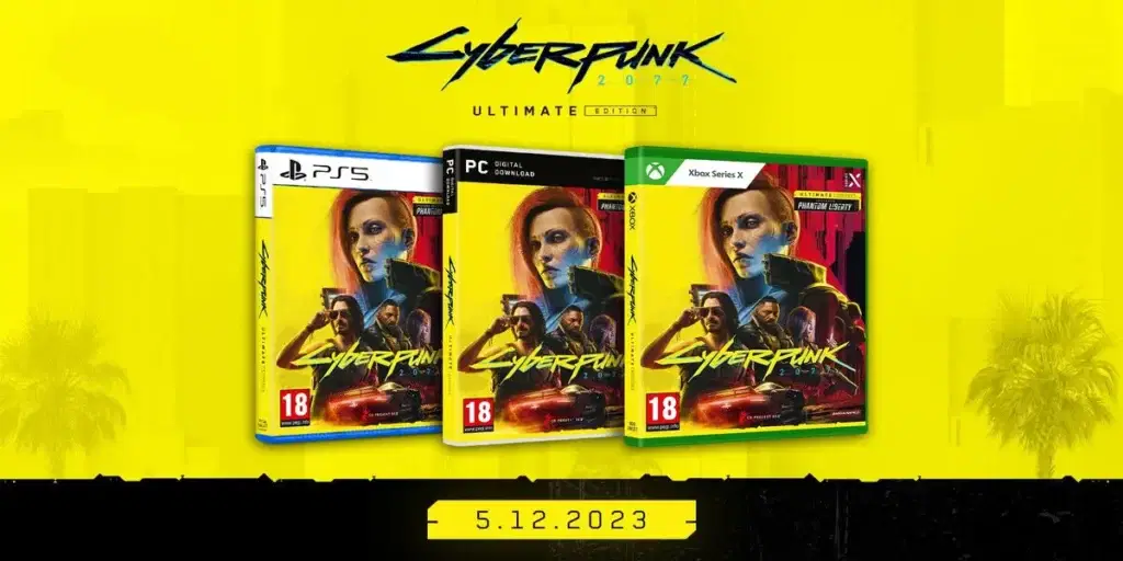 Cyberpunk 2077 Ultimate Edition Releasing On December 5,2023