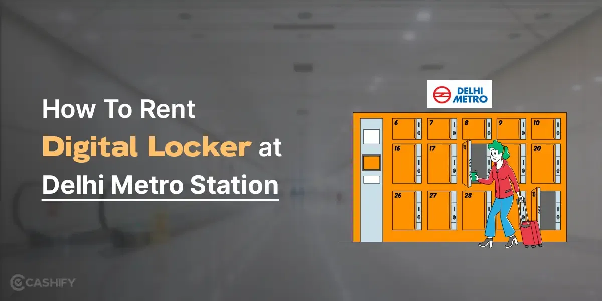 How To Book Or Rent Digital Locker at Delhi Metro Station