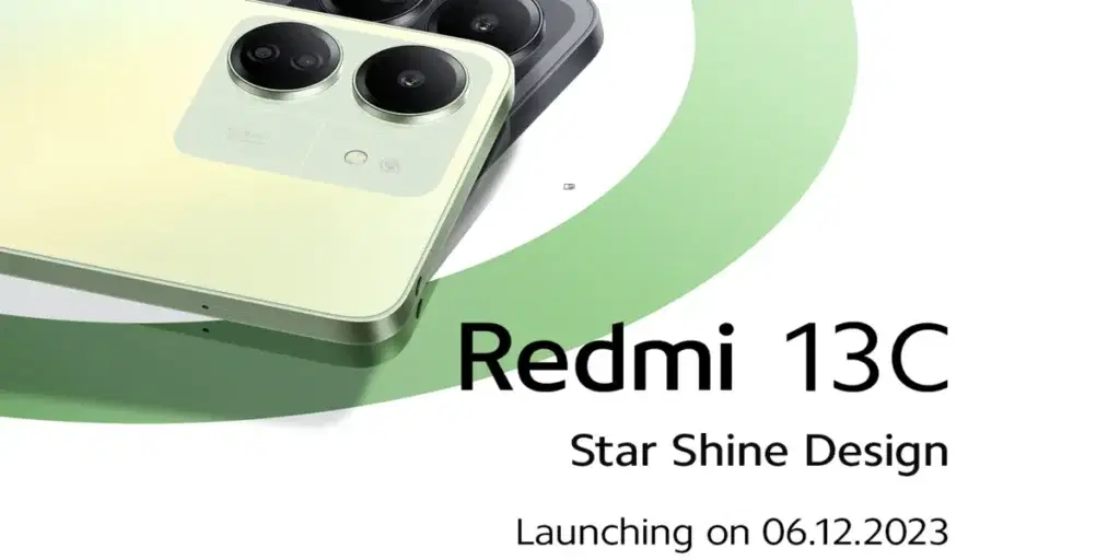 Redmi 13C Will Launch In India On December 6