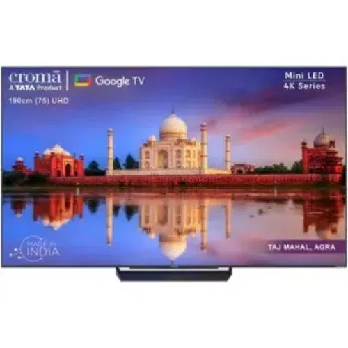 Croma CREL075UGB024601 75 inch (190 cm) Mini LED 4K Front