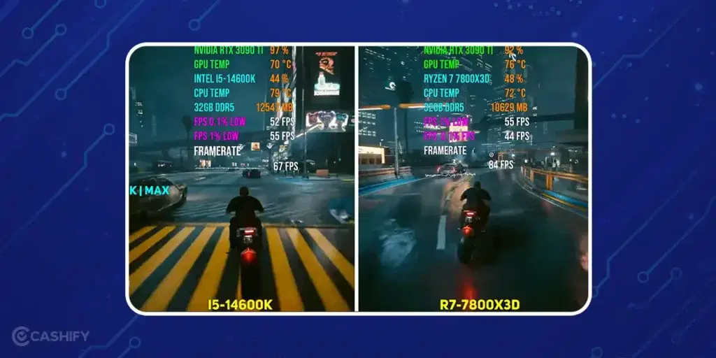 AMD Ryzen 7 vs Core i5: Gaming