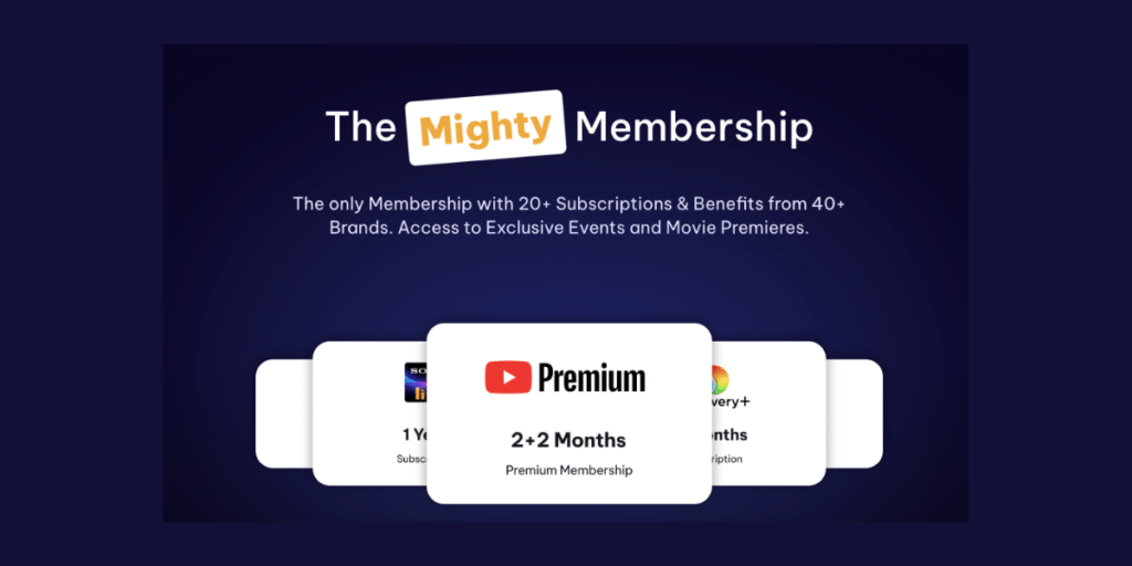 YouTube Premium Free with Times Prime Membership