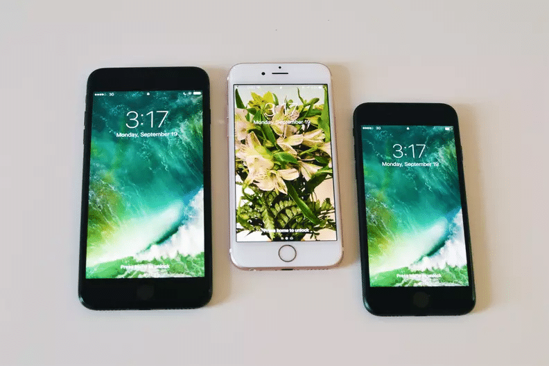 iphone 7 screen vs other screen