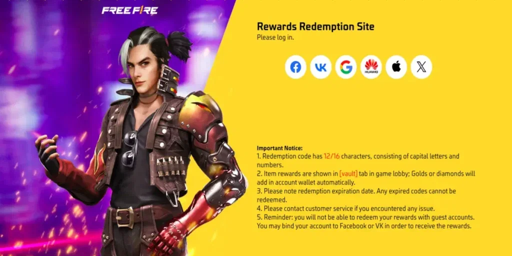 How To Redeem Codes In Garena Free Fire Max