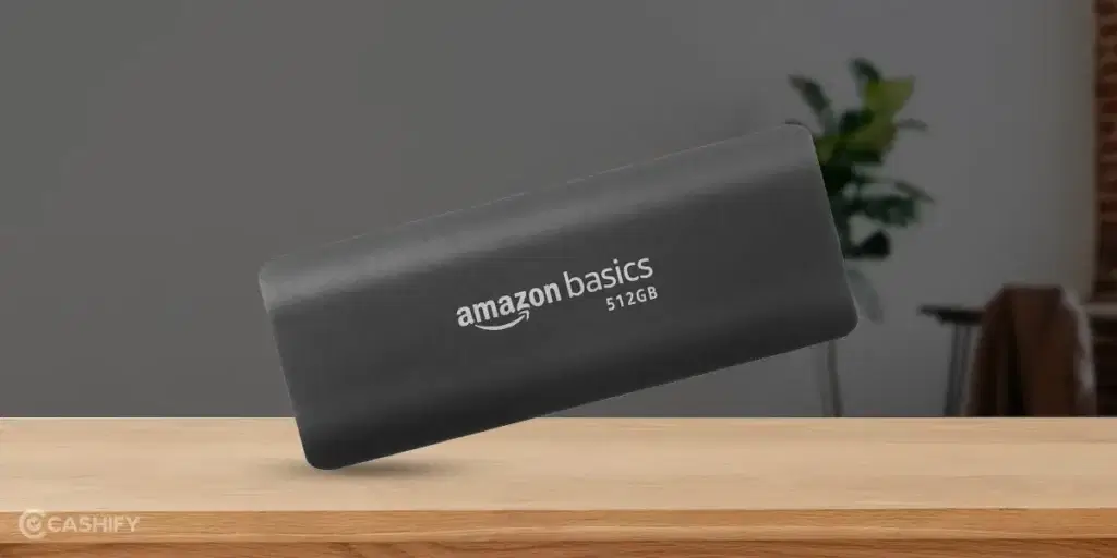Amazon Basics 512GB Portable SSD Drive