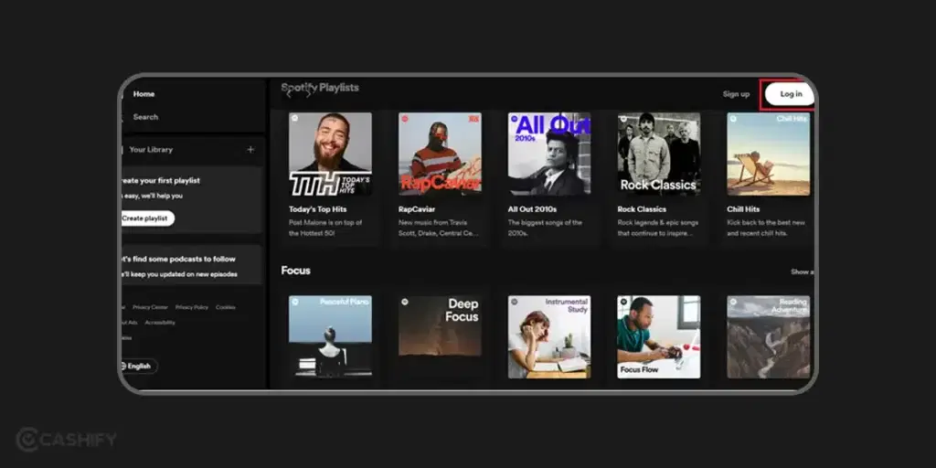 How to change Spotify display name on the desktop? - step - 1