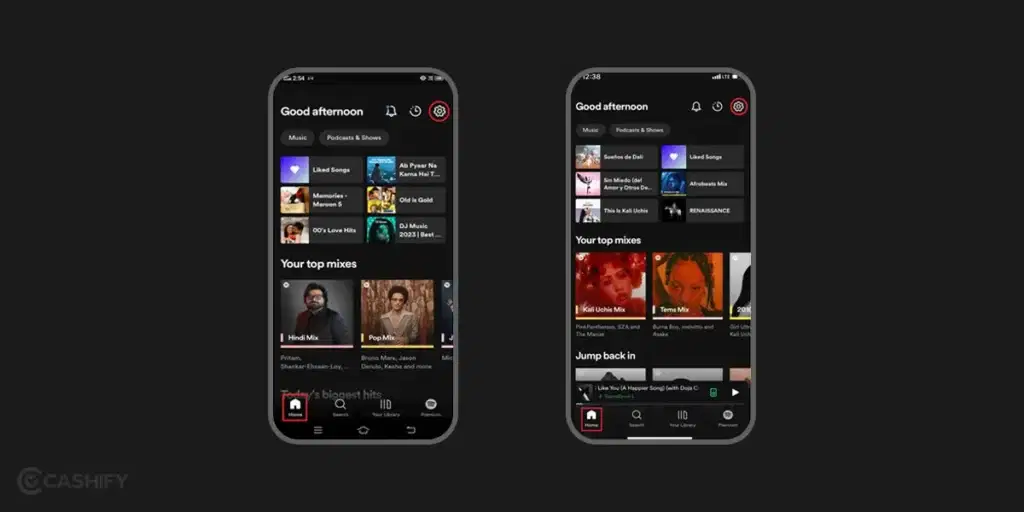 How to change Spotify display name on the mobile? - step -2