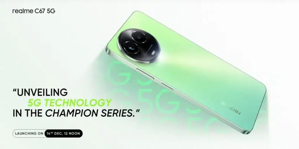 Realme C67 5G To Launch in India On December 12