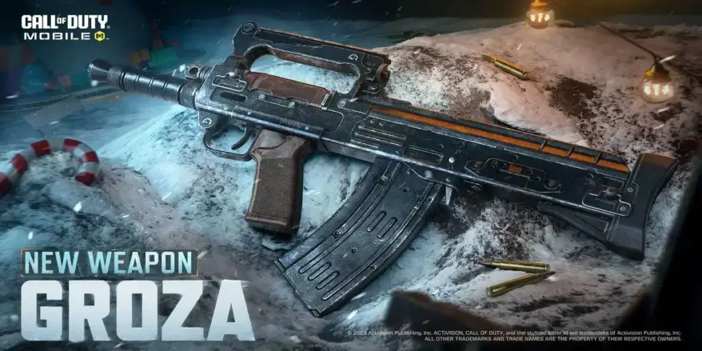 CODM Season 11 brings a new assault rifle called Groza