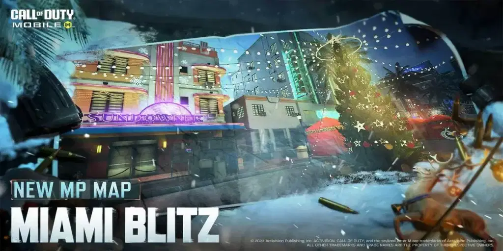 New multiplayer map called Miami Blitz arrives in Call of Duty Mobile