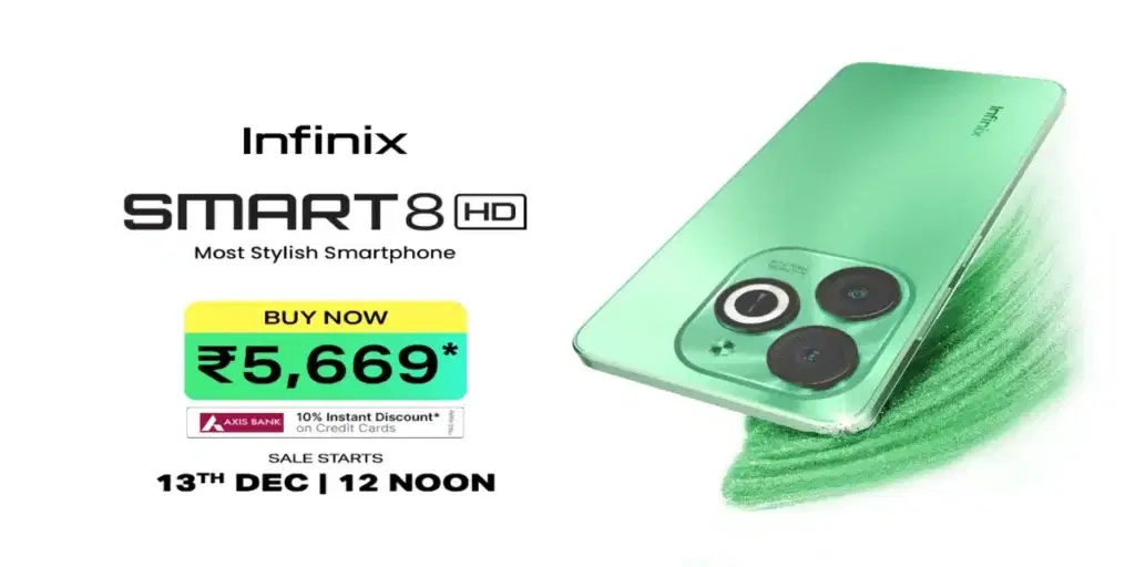 Infinix Smart 8 HD Price in India