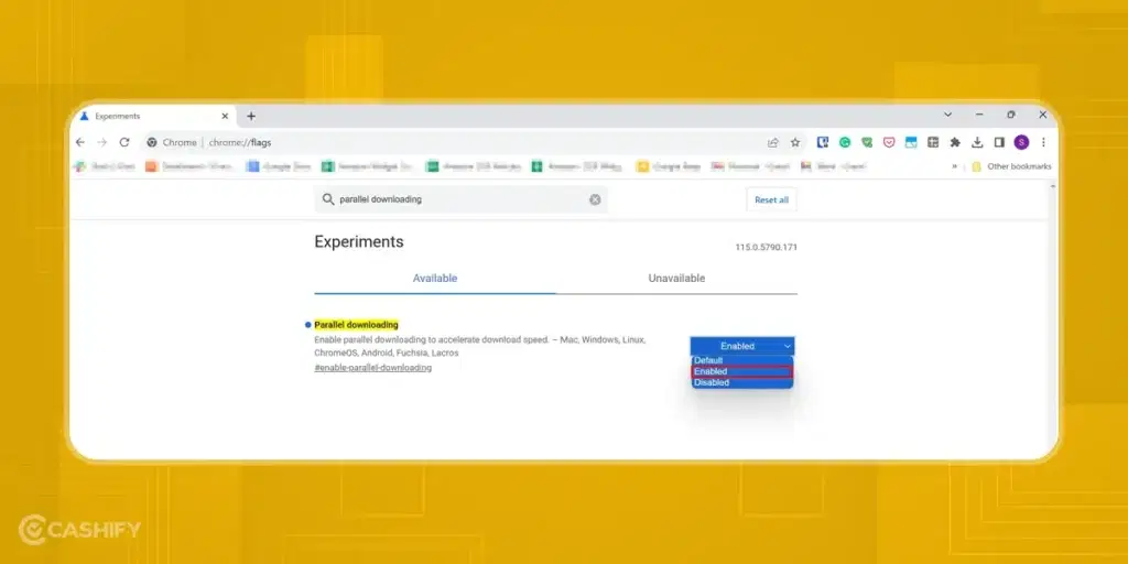 parallel downloading in Google Chrome - desktop - step -3
