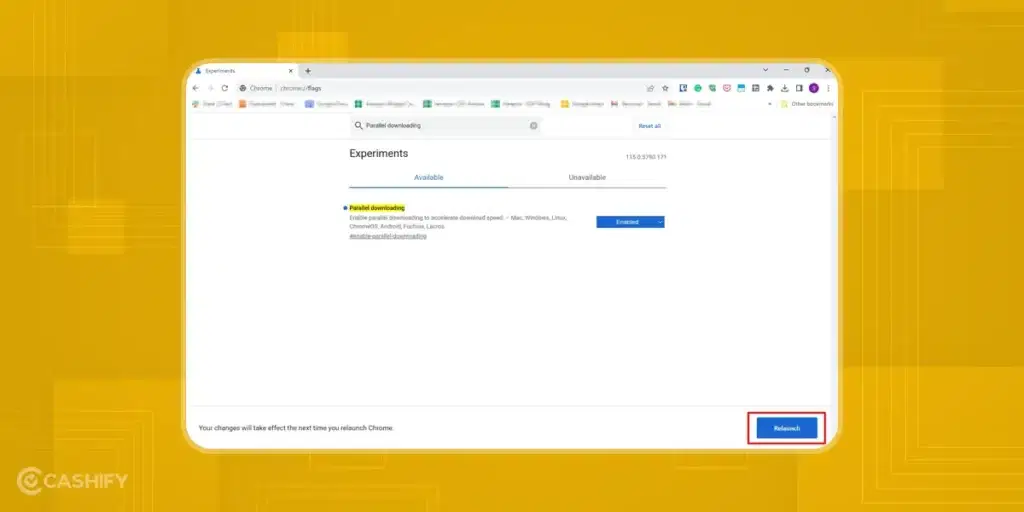 parallel downloading in Google Chrome - desktop - step -4