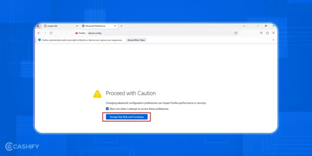 Mozilla Firefox - parallel downloading - desktop - step -4