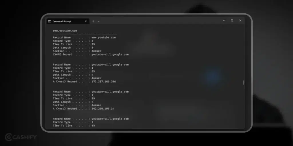 Steps to view incognito history on Windows - step - 2