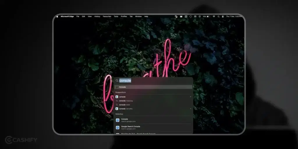 Steps to view incognito history on Mac - step -2