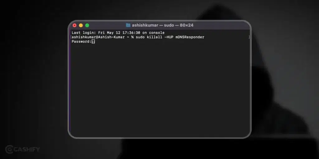 Steps to delete incognito history on Mac - step - 3