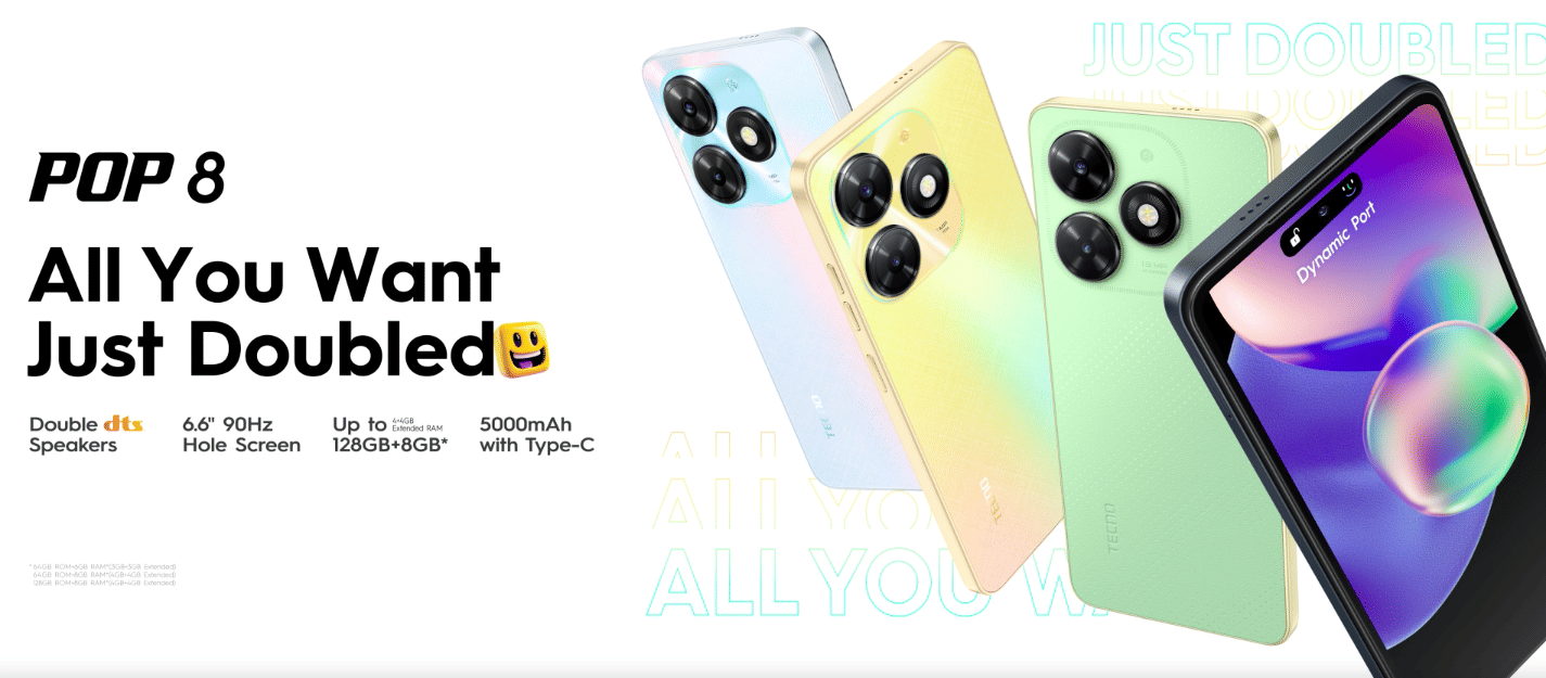 Tecno Pop 8 Up Confirmed To Launch In India: Expected Price, Specs