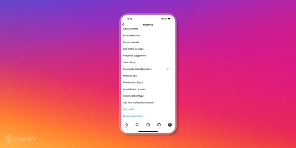 Get Verified on Instagram Blue Tick