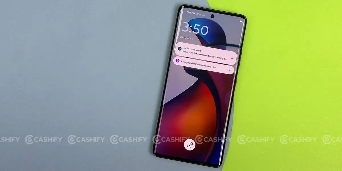 Motorola Edge 30 Fusion In-Display Fingerprint Sensor