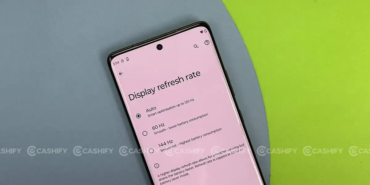 Motorola Edge 30 Fusion Refresh Rate