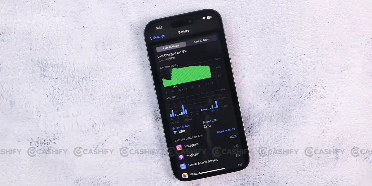 Apple iPhone 14 Pro Battery and Charging