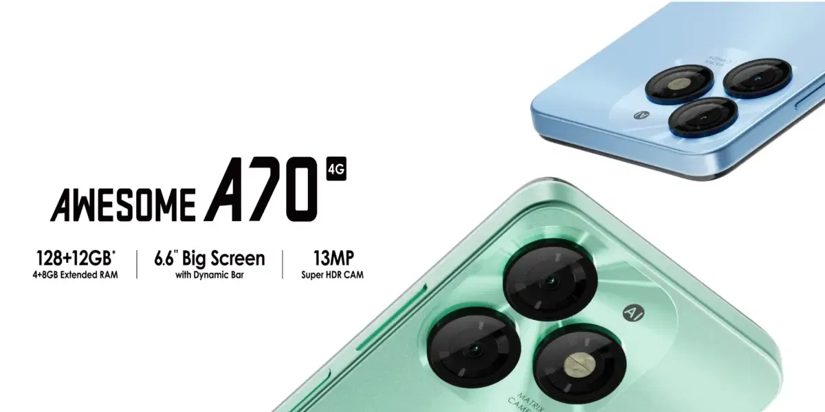 Itel A70, Cheapest Phone With 256GB Storage Launched In India