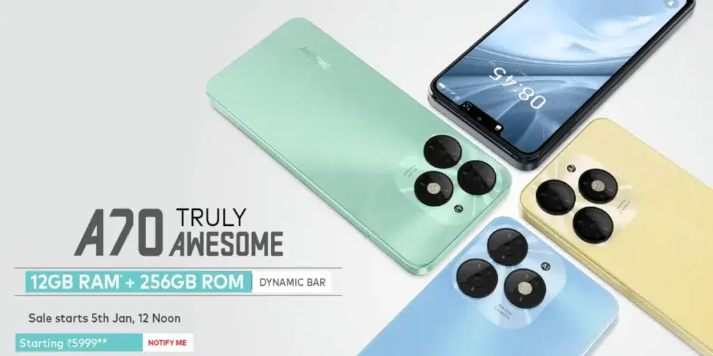 Itel A70 Price In India