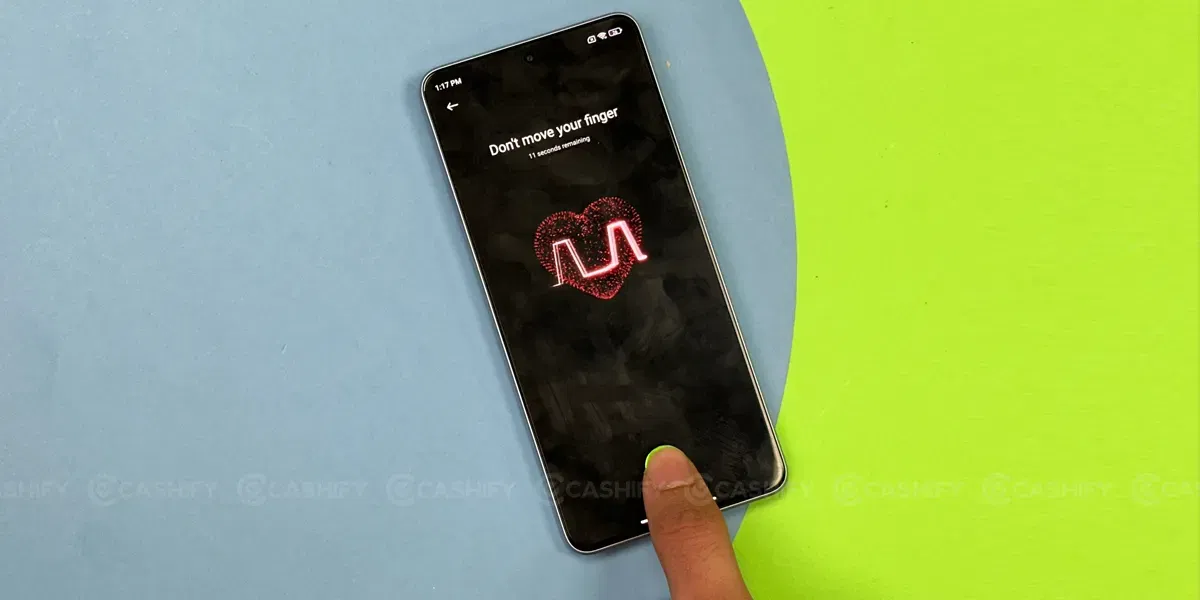 Xiaomi Redmi Note 13 Pro Heart Rate Feature