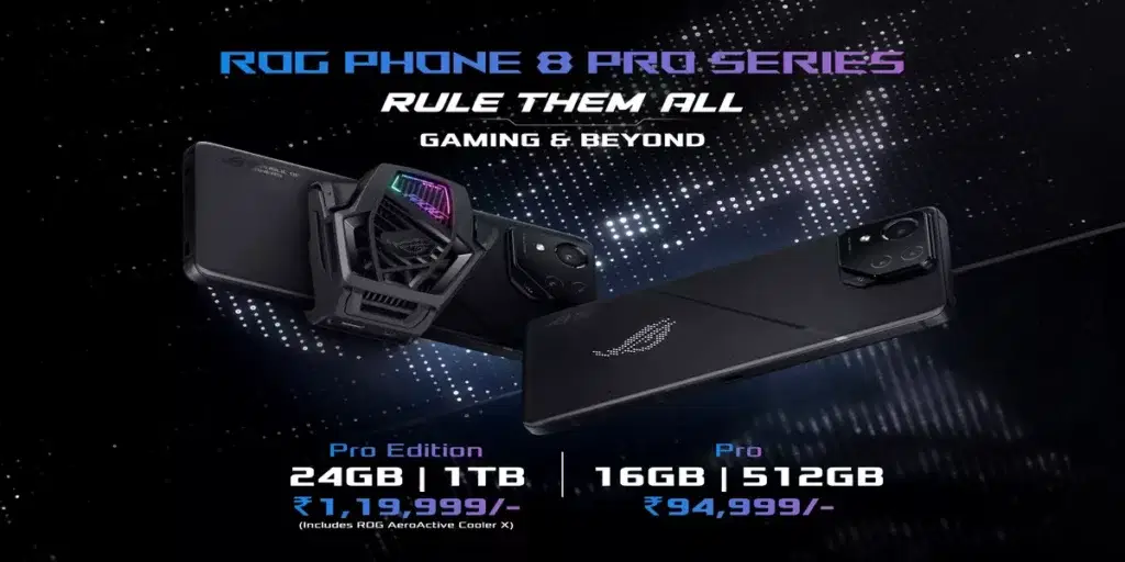 ASUS ROG Phone 8 Series Price in India