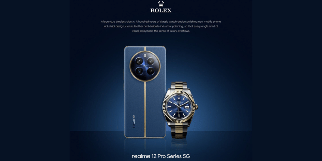 Realme To Collaborate With Rolex For A Special Edition