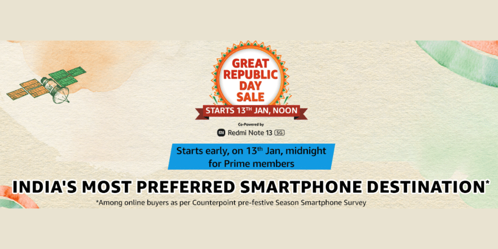 Amazon Republic Day Sale To Start On January 13