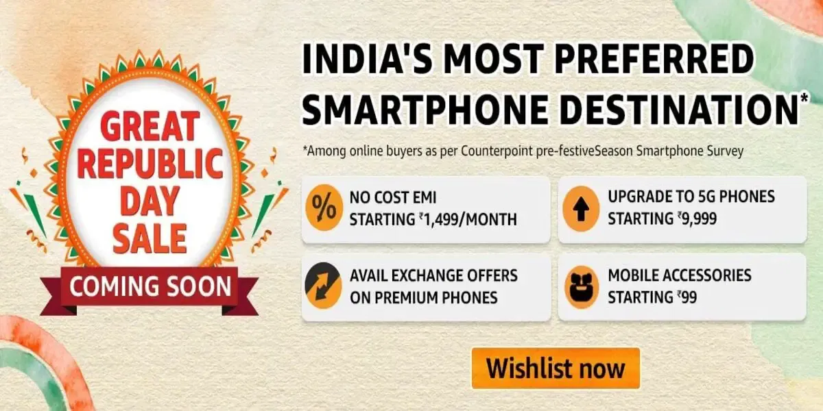 Amazon Republic Day Sale To Bring Discount On Popular Smartphones