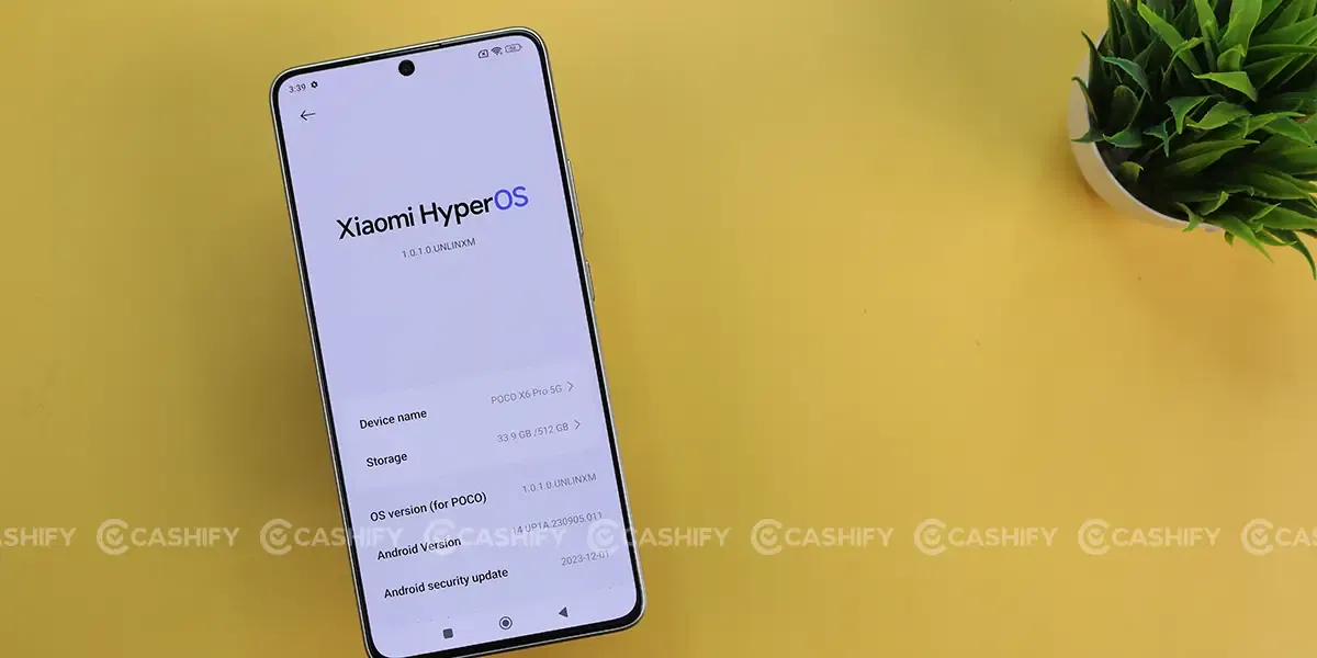 Poco X6 Pro HyperOS