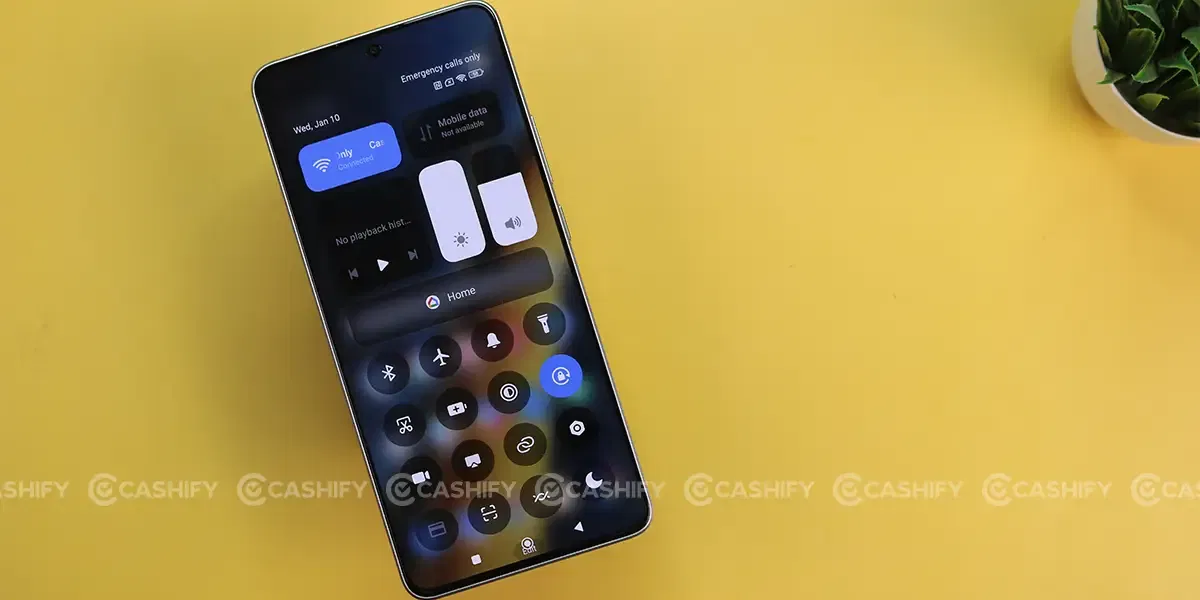 Poco X6 Pro Control Center