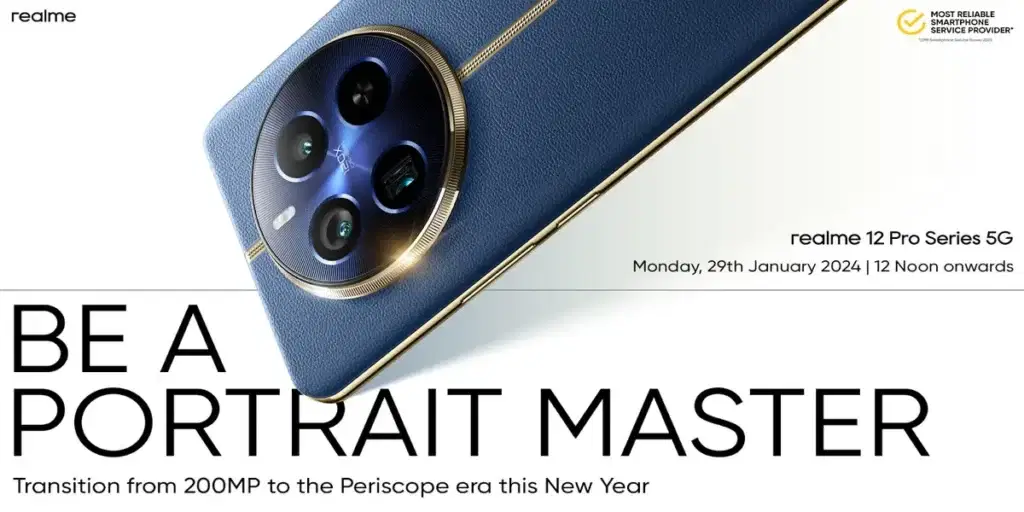 Realme 12 Pro Series To Launch On January 29
