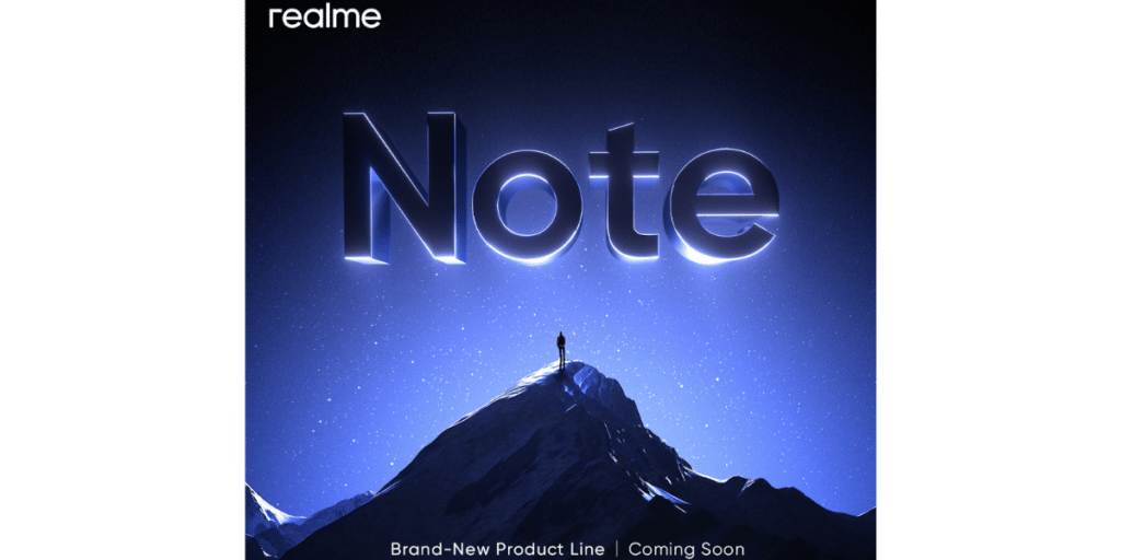Realme Note Series Teased To Launch Soon