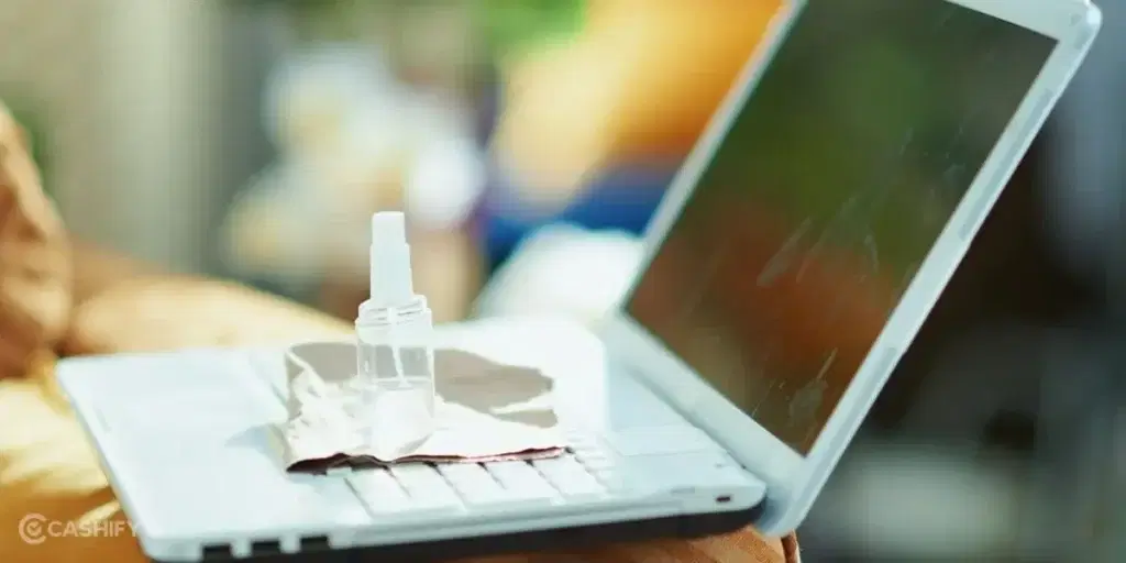 how to clean a laptop screen