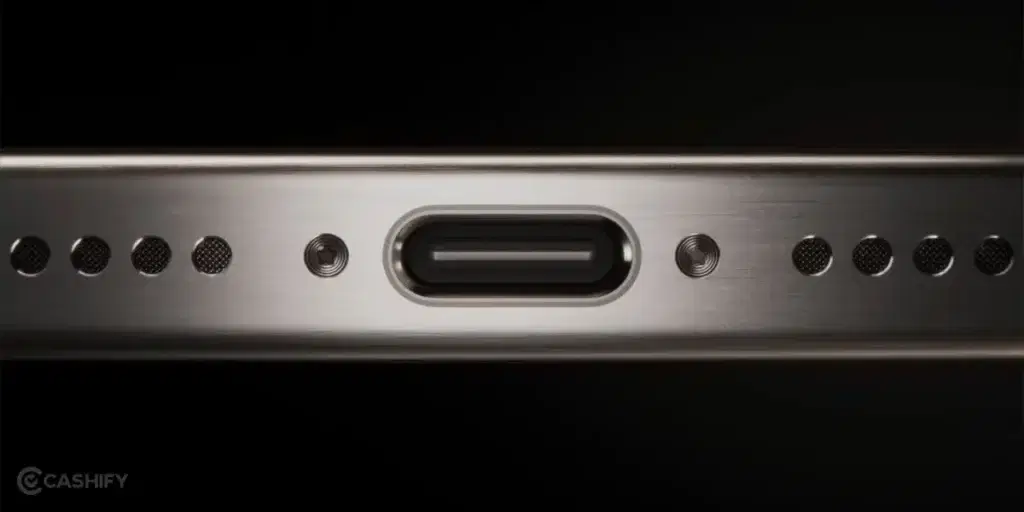 Connect iPhone 15 with USB Type C