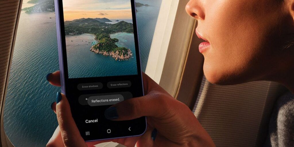 You can remove objects from a image using Galaxy AI