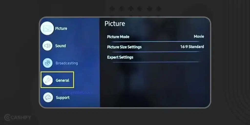 Go for your smart TV’s factory reset - step-1