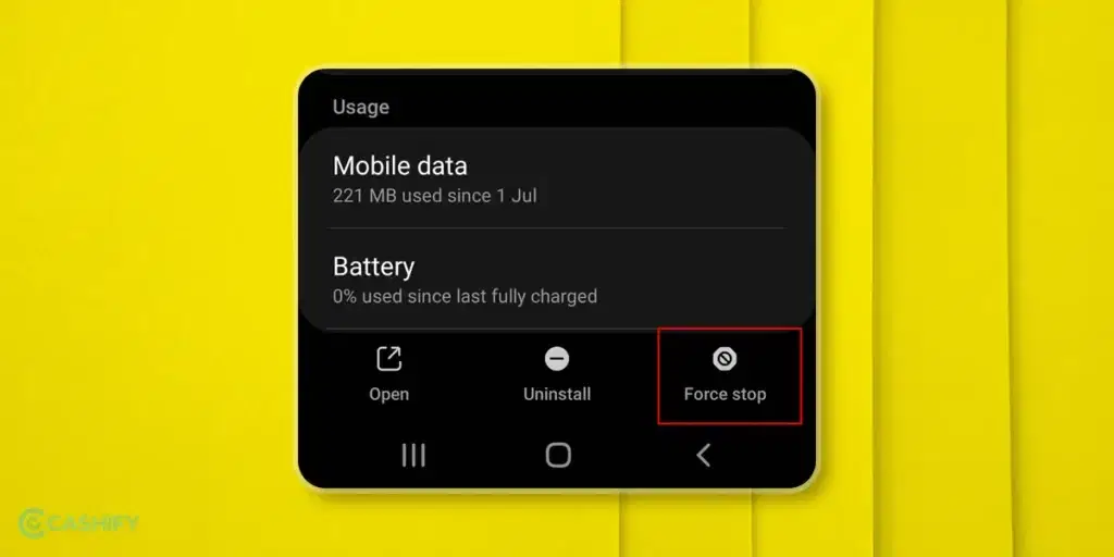 airplane mode - android - step - 7
