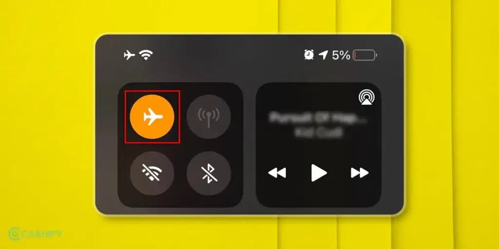 Try With Airplane Mode - step -3