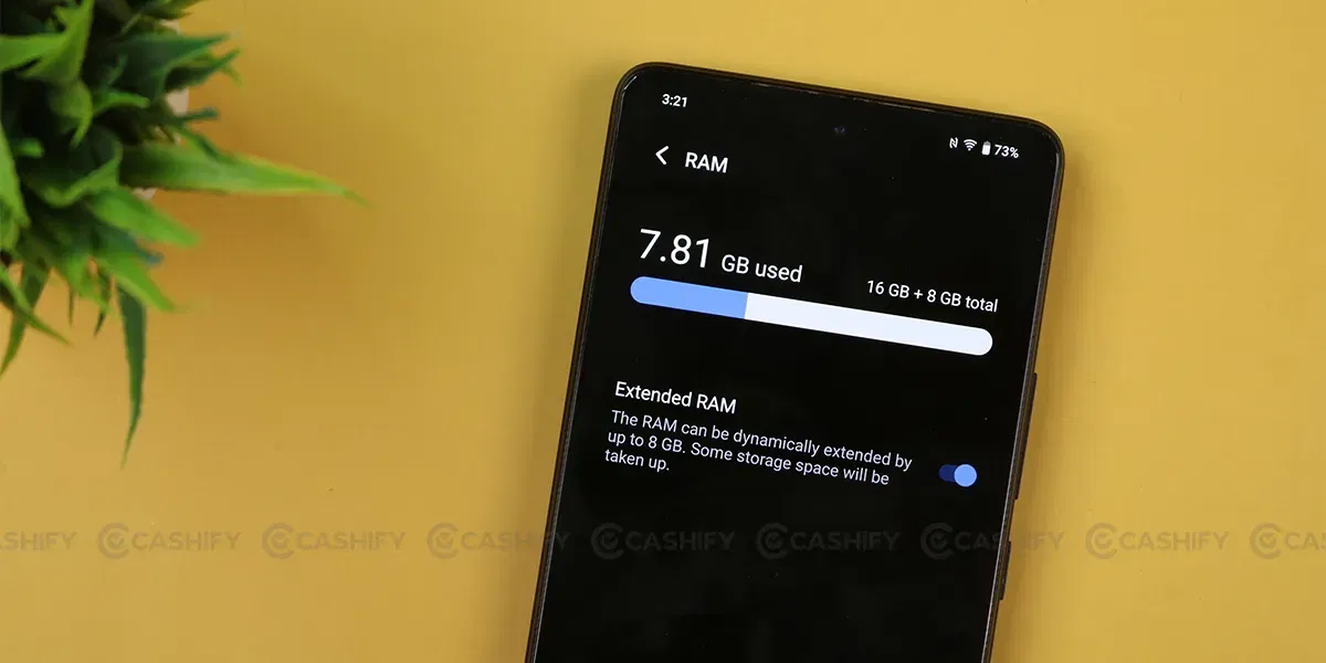 iQOO 11 Extended RAM