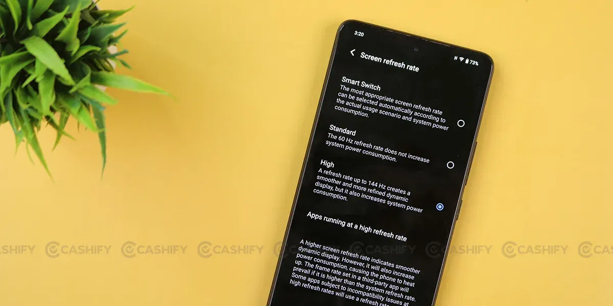 iQOO 11 Refresh Rate