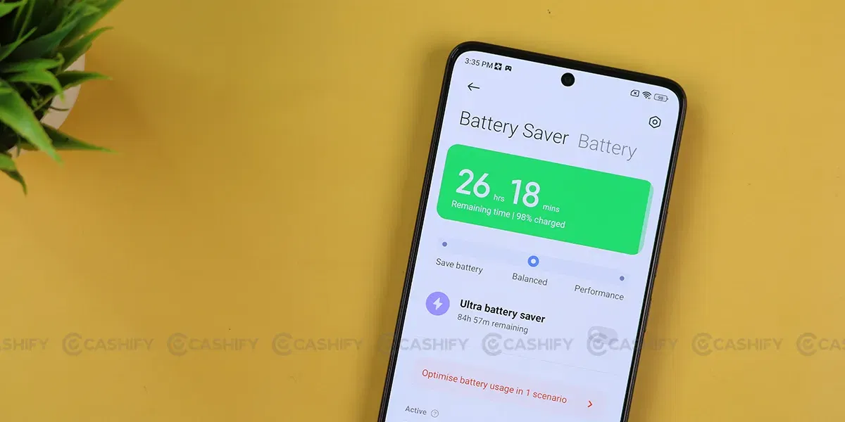Poco X6 Battery Backup