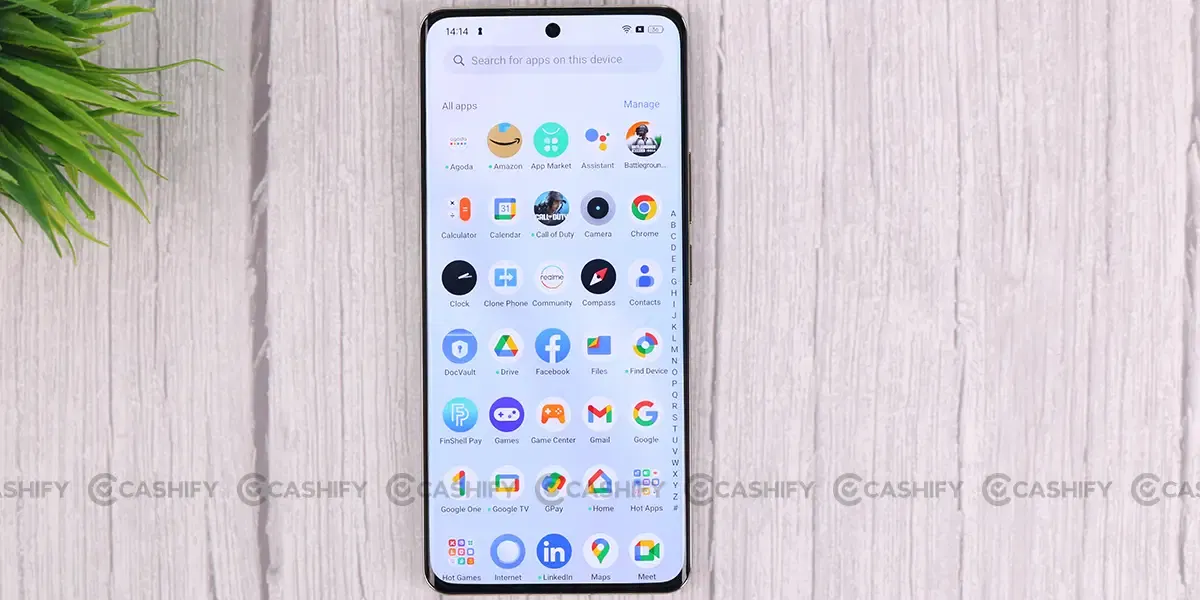Realme 12 Pro User Interface