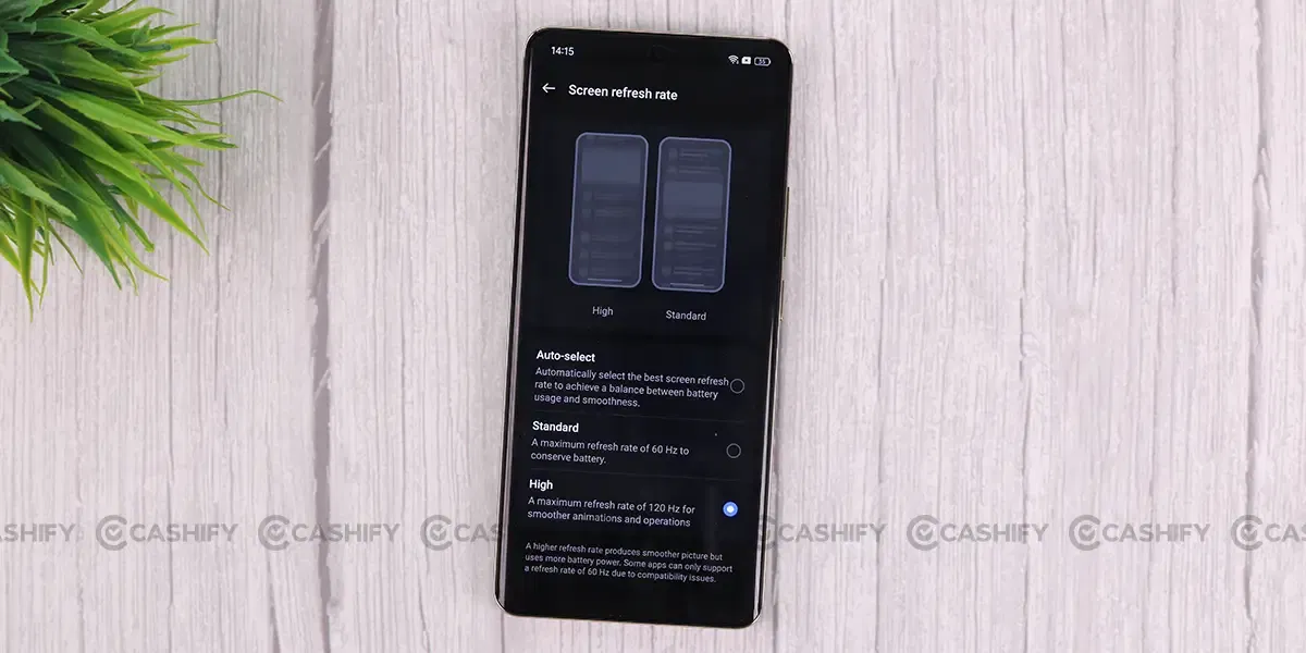 Realme 12 Pro Refresh Rate