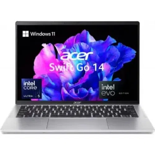 Acer Swift Go 14 SFG14 72T NXKR0SI001 Core Ultra 5 16 GB 512 GB SSD Windows 11 Front